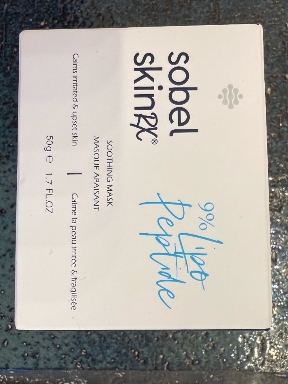 NIB Sobel Skin Rx 9% Lipo Peptide Soothing Mask 1.7 fl oz/50 g